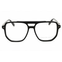 Philipp Plein Unisex Eyeglasses - Shiny Black Acetate Full Rim Frame | VPP084M 0700 ,