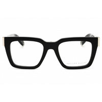 Philipp Plein Unisex Eyeglasses - Shiny Black Acetate Full Rim Frame | VPP112M 0700 ,