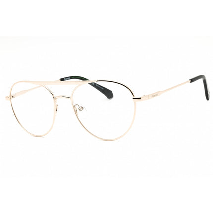 Polaroid Core Unisex Eyeglasses - Gold Metal Aviator Shape Frame | PLD D513 0J5G 00 ,
