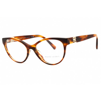 Ralph Lauren Unisex Eyeglasses - Striped Havana Cat Eye Shape Frame | 0RL6238U 5007 ,