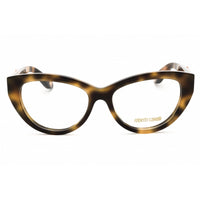 Roberto Cavalli Unisex Eyeglasses - Shiny Dark Havana Full Rim Frame | VRC024M 02BV ,