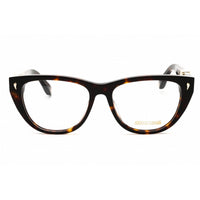 Roberto Cavalli Unisex Eyeglasses - Shiny Dark Havana Full Rim Frame | VRC045 01AY ,
