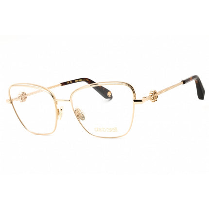 Roberto Cavalli Unisex Eyeglasses - Shiny Rose Gold Full Rim Frame | VRC069V 300V ,