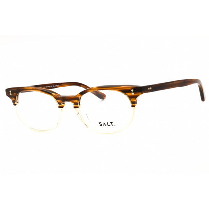 Salt Unisex Eyeglasses - White Oak Plastic Oval Shape Full Rim Frame | GARLAND-48 WOK ,