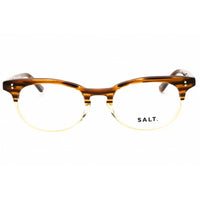 Salt Unisex Eyeglasses - White Oak Plastic Oval Shape Full Rim Frame | GARLAND-48 WOK ,