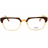 Salt Unisex Eyeglasses - Copper/Brushed Honey Gold Metal Full Rim Frame | KNOX CPHG ,