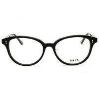 Salt Unisex Eyeglasses - Black Plastic Oval Shape Full Rim Frame | MACKEN-52 BK ,