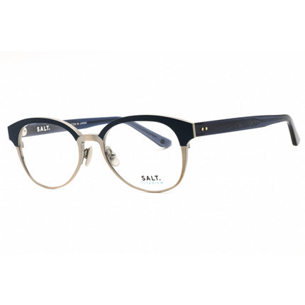 Salt Unisex Eyeglasses - Indigo Blue/Antique Silver Full Rim Frame | MADISON IBAS ,
