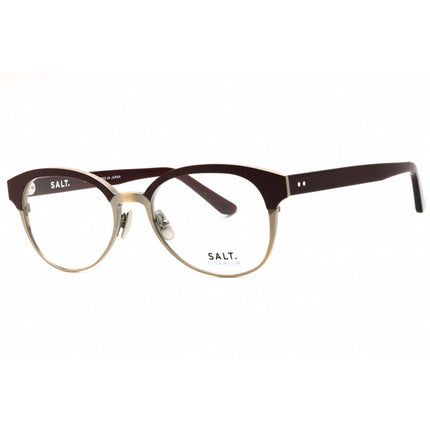 Salt Unisex Eyeglasses - Redwood/Antique Gold-Crimson Full Rim Frame | MADISON RDAG ,