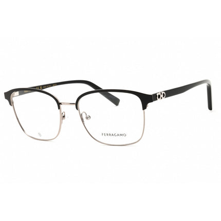 Salvatore Ferragamo Unisex Eyeglasses - Ruthenium/Black Full Rim Frame | SF2225 038 ,