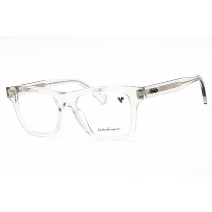 Salvatore Ferragamo Unisex Eyeglasses - Light Crystal Grey Full Rim Frame | SF2923 050 ,