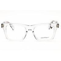 Salvatore Ferragamo Unisex Eyeglasses - Light Crystal Grey Full Rim Frame | SF2923 050 ,