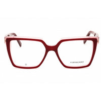 Salvatore Ferragamo Unisex Eyeglasses - Burgundy/Rose Full Rim Frame | SF2950N 614 ,