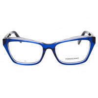Salvatore Ferragamo Unisex Eyeglasses - Blue/Grey Cat Eye Shape Frame | SF2951LB 435 ,