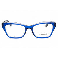 Salvatore Ferragamo Unisex Eyeglasses - Blue/Grey Cat Eye Shape Frame | SF2951N 435 ,