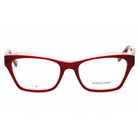 Salvatore Ferragamo Unisex Eyeglasses - Burgundy/Rose Full Rim Frame | SF2951N 614 ,