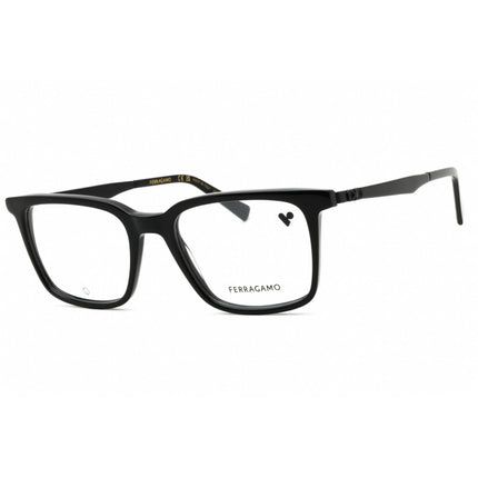 Salvatore Ferragamo Unisex Eyeglasses - Black Acetate Full Rim Frame | SF2969 001 ,