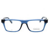Salvatore Ferragamo Unisex Eyeglasses - Transparent Azure Full Rim Frame | SF2988 450 ,