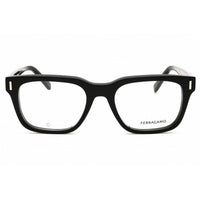 Salvatore Ferragamo Unisex Eyeglasses - Black Acetate Full Rim Frame | SF2996 001 ,