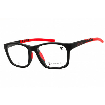 Spyder Unisex Eyeglasses - Black Diamond Rectangular Shape Full Rim Frame | SP4036 001 ,