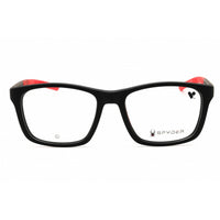 Spyder Unisex Eyeglasses - Black Diamond Rectangular Shape Full Rim Frame | SP4036 001 ,