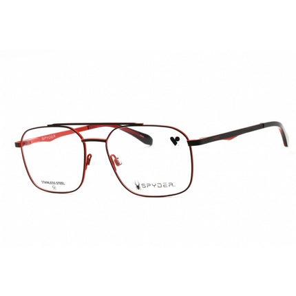 Spyder Unisex Eyeglasses - Black Diamond Metal Rectangular Shape Frame | SP4038 001 ,