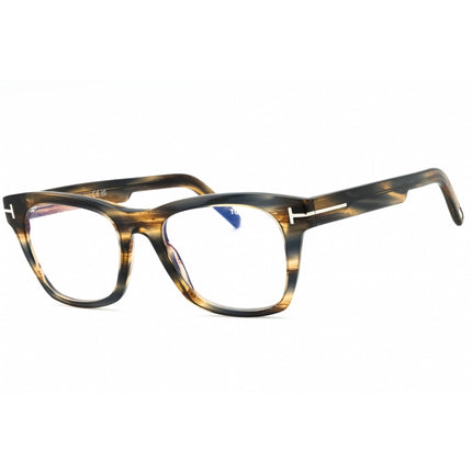 Tom Ford Unisex Eyeglasses - Round Shape Plastic Full Rim Frame | FT5886-B 045 ,
