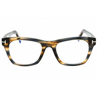 Tom Ford Unisex Eyeglasses - Round Shape Plastic Full Rim Frame | FT5886-B 045 ,