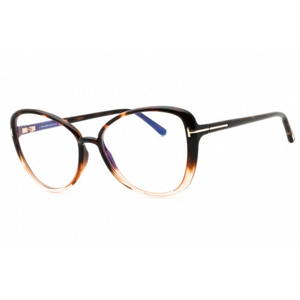 Tom Ford Unisex Eyeglasses - Cat Eye Shape Injected Propionate Frame | FT5907-B 056 ,