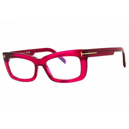 Tom Ford Unisex Eyeglasses - Rectangular Shape Acetate Full Rim Frame | FT5966-B 075 ,