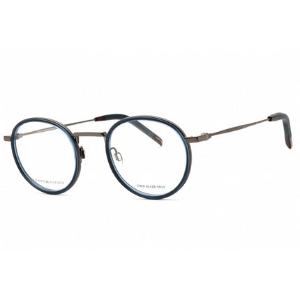 Tommy Hilfiger Unisex Eyeglasses - Round Metal Full Rim Frame | TH 1815 0PJP 00 ,