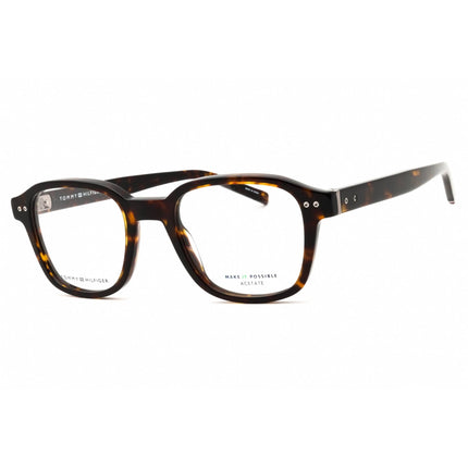Tommy Hilfiger Unisex Eyeglasses - Rectangular Shape Plastic Frame | TH 1983 0086 00 ,