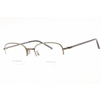 Tommy Hilfiger Unisex Eyeglasses - Oval Metal Half Rim Frame | TH 2012/F 0R81 00 ,