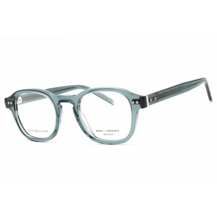 Tommy Hilfiger Unisex Eyeglasses - Round Plastic Full Rim Frame | TH 2033 0KB7 00 ,