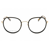 Tommy Hilfiger Unisex Eyeglasses - Round Metal Full Rim Frame | TH 2096 0RHL 00 ,