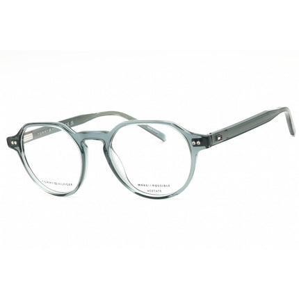 Tommy Hilfiger Unisex Eyeglasses - Round Plastic Full Rim Frame | TH 2128 0ZI9 00 ,