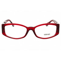 Versace Unisex Eyeglasses - Acetate Transparent Burgundy Full Rim Frame | 0VE3343 5430 ,