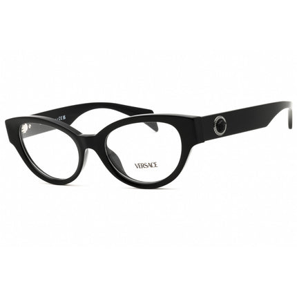 Versace Unisex Eyeglasses - Plastic Black Full Rim Cat Eye Shape Frame | 0VE3361U GB1 ,