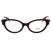 Versace Unisex Eyeglasses - Acetate Bordeaux Full Rim Cat Eye Frame | 0VE3361U 5487 ,