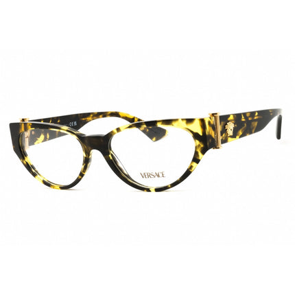Versace Unisex Eyeglasses - Acetate Tortoise Cat Eye Shape Frame, 53mm | 0VE3366 5428 ,
