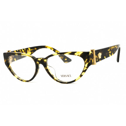 Versace Unisex Eyeglasses - Acetate Tortoise Full Rim Cat Eye Frame | 0VE3366F 5428 ,