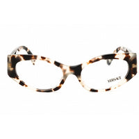 Versace Unisex Eyeglasses - Acetate Tortoise Full Rim Cat Eye Frame | 0VE3369 5498 ,