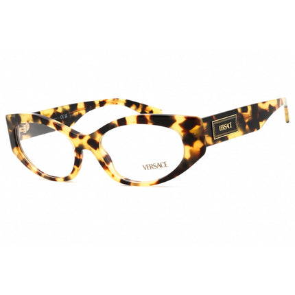 Versace Unisex Eyeglasses - Acetate Vintage Tortoise Full Rim, 53mm | 0VE3369 777 ,