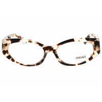 Versace Unisex Eyeglasses - Acetate Havana Grey Cat Eye Shape Frame | 0VE3369F 5498 ,