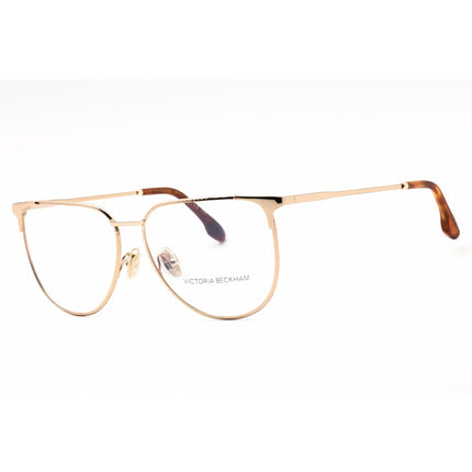 Victoria Beckham Unisex Eyeglasses - Metal Rose Gold Panthos Shape Frame | VB2121 770 ,