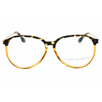 Victoria Beckham Unisex Eyeglasses - Acetate Tortoise/Amber Aviator Frame | VB2606 238 ,