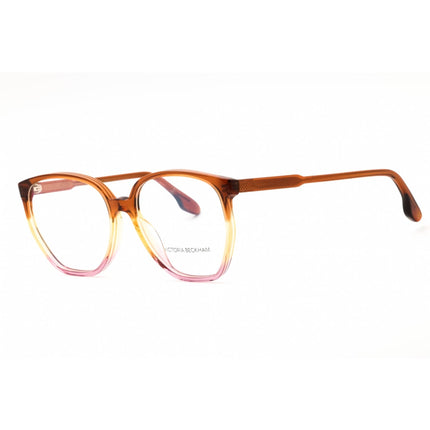 Victoria Beckham Unisex Eyeglasses - Acetate Caramel/Yellow/Pink Frame | VB2613 241 ,