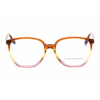 Victoria Beckham Unisex Eyeglasses - Acetate Caramel/Yellow/Pink Frame | VB2613 241 ,