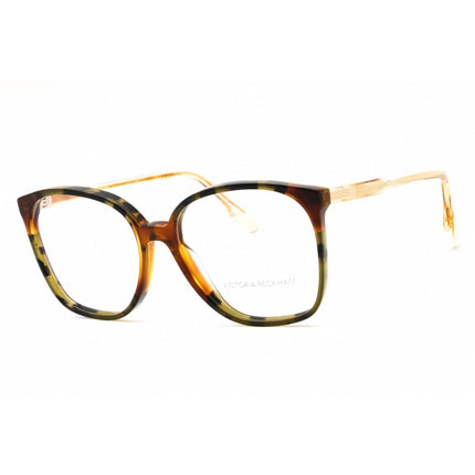 Victoria Beckham Unisex Eyeglasses - Blonde Havana/Green Havana Frame | VB2615 225 ,
