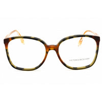 Victoria Beckham Unisex Eyeglasses - Blonde Havana/Green Havana Frame | VB2615 225 ,